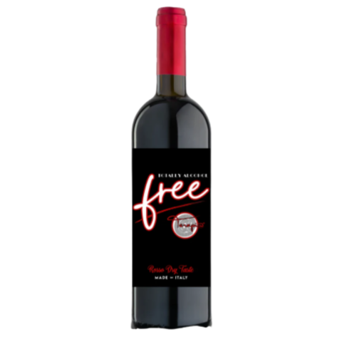 Wino bezalkoholowe czerwone Merlot
